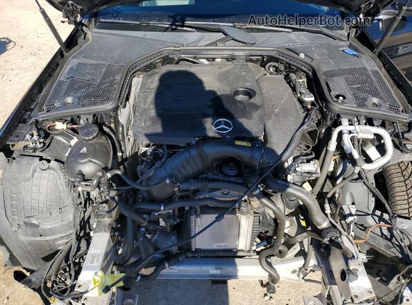 WDDWF8EB3LR552342 2020 MERCEDES-BENZ C Black Widok wnętrza z tyłu