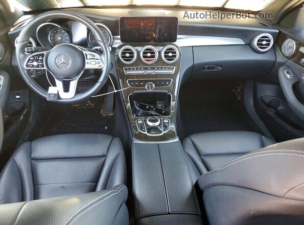 WDDWF8EB3LR552342 2020 MERCEDES-BENZ C Black Widok deski rozdzielczej