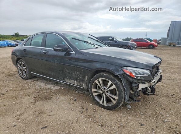 WDDWF8EB4KR483739 2019 MERCEDES-BENZ C Black Передня права чверть