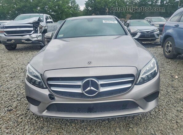 WDDWF8EB4KR485037 2019 MERCEDES-BENZ C Silver Դիմացի տեսք
