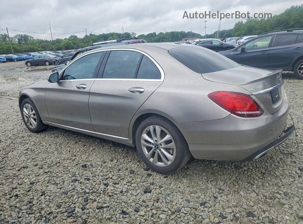 WDDWF8EB4KR485037 2019 MERCEDES-BENZ C Silver Հետևի ձախ