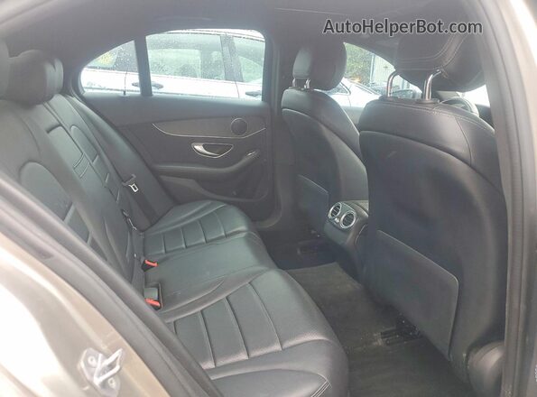 WDDWF8EB4KR485037 2019 MERCEDES-BENZ C Silver Հետևի նստատեղերի տեսք