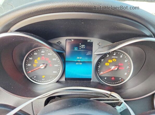 WDDWF8EB5LR558952 2020 MERCEDES-BENZ C Black Սարքավորումների վահանակի տեսք