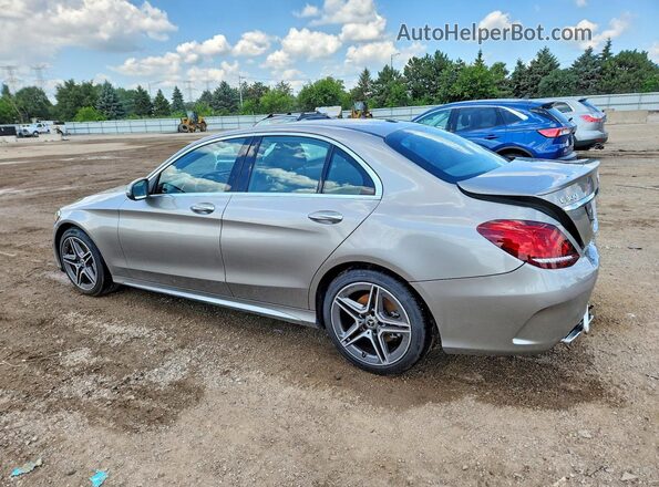 WDDWF8EB7LR562274 2020 MERCEDES-BENZ C Tan უკანა მარცხენა