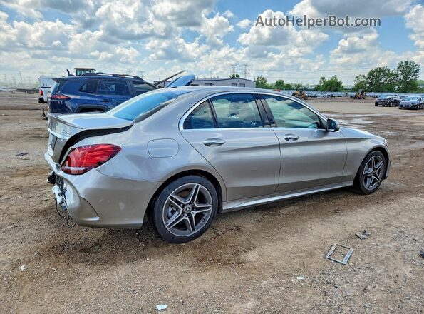 WDDWF8EB7LR562274 2020 MERCEDES-BENZ C Tan უკანა მარჯვენა