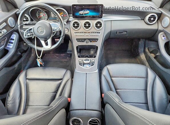 WDDWF8EB7LR562274 2020 MERCEDES-BENZ C Tan წინა პანელის ხედი