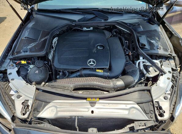 WDDWF8EB8KR516497 2019 MERCEDES-BENZ C Gray უკანა სალონის ხედი