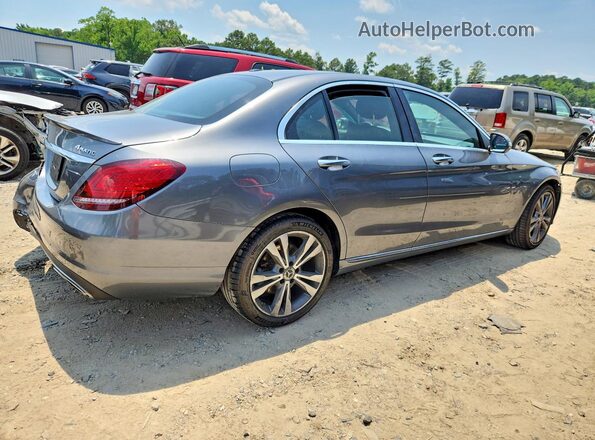 WDDWF8EB8KR516497 2019 MERCEDES-BENZ C Gray უკანა მარჯვენა