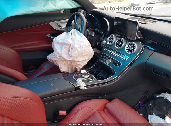 WDDWJ4JB0HF354078 2017 MERCEDES-BENZ C-CLASS Black Սալոնի դիմացի տեսք