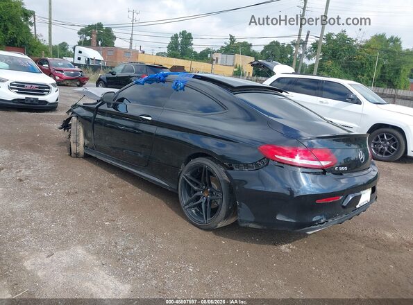 WDDWJ4JB0HF354078 2017 MERCEDES-BENZ C-CLASS Black Հետևի ձախ