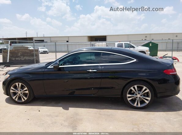 WDDWJ4JB0HF462569 2017 MERCEDES-BENZ C-CLASS Черный Панорамный вид салона 360°