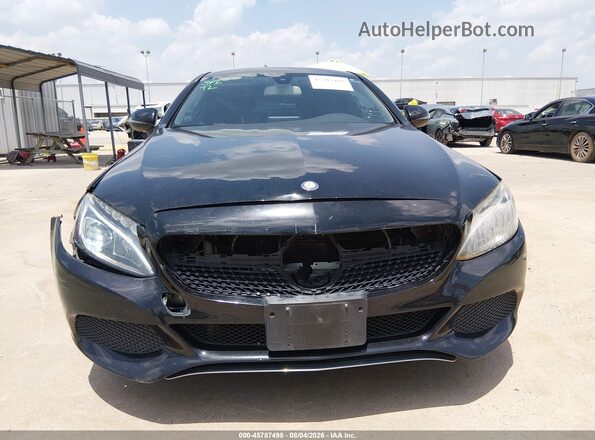 WDDWJ4JB0HF462569 2017 MERCEDES-BENZ C-CLASS Черный Вид щитка приборов
