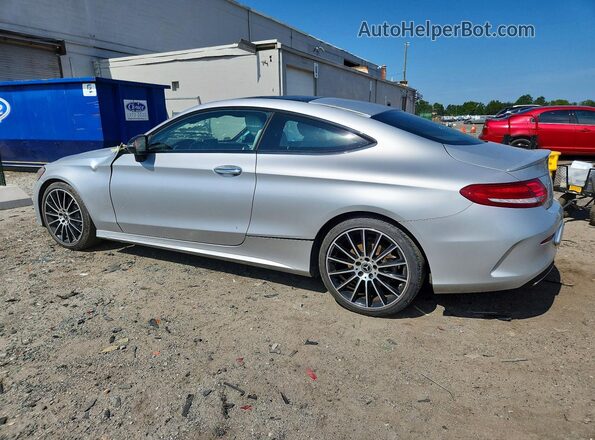 WDDWJ4JB1JF731958 2018 MERCEDES-BENZ C Silver Задня ліва чверть