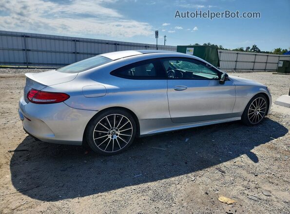 WDDWJ4JB1JF731958 2018 MERCEDES-BENZ C Silver Задня права чверть