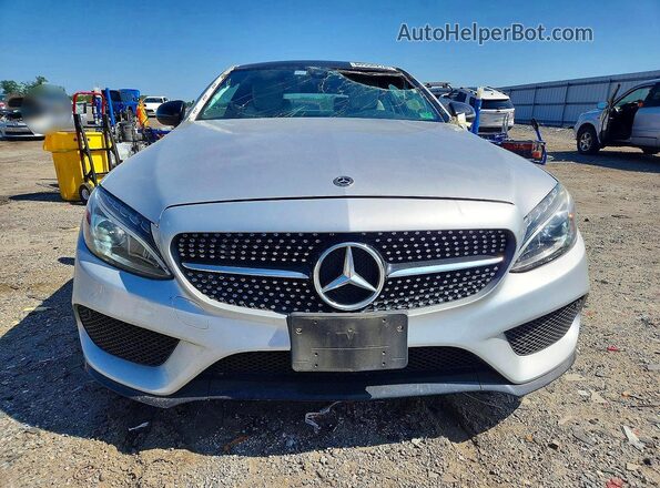 WDDWJ4JB1JF731958 2018 MERCEDES-BENZ C Silver Вид спереду