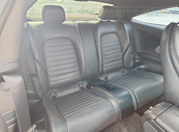 WDDWJ4JB2HF329957 2017 MERCEDES-BENZ C Gray Вид задніх сидінь