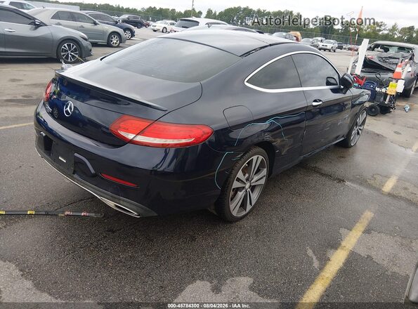 WDDWJ4JB2HF400672 2017 MERCEDES-BENZ C-CLASS Blue Tył prawy