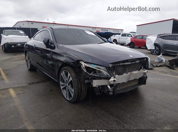 WDDWJ4JB2HF400672 2017 MERCEDES-BENZ C-CLASS Blue Widok z przodu