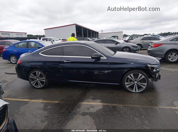 WDDWJ4JB2HF400672 2017 MERCEDES-BENZ C-CLASS Blue Widok wnętrza 360 stopni