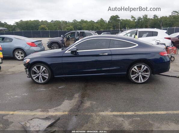 WDDWJ4JB2HF400672 2017 MERCEDES-BENZ C-CLASS Blue 