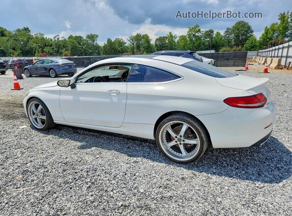 WDDWJ4JB4HF502703 2017 MERCEDES-BENZ C White Задня ліва чверть