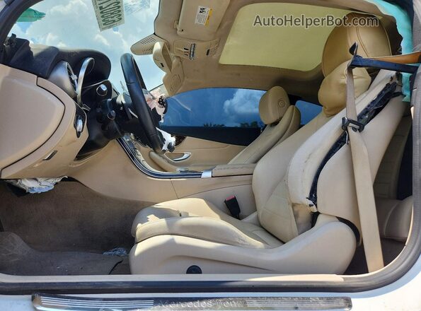 WDDWJ4JB4HF502703 2017 MERCEDES-BENZ C White Вид салону спереду