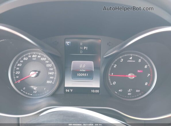 WDDWJ4JB5HF343416 2017 MERCEDES-BENZ C-CLASS Серый Вид задних сидений