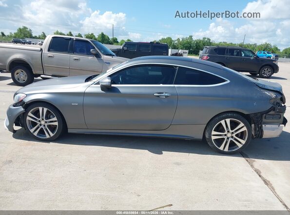 WDDWJ4JB5HF343416 2017 MERCEDES-BENZ C-CLASS Серый Панорамный вид салона 360°
