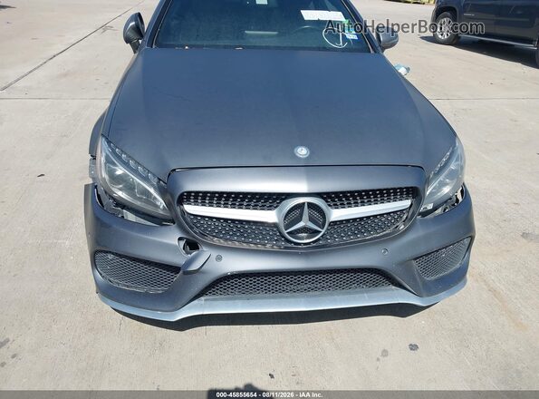 WDDWJ4JB5HF343416 2017 MERCEDES-BENZ C-CLASS Серый 