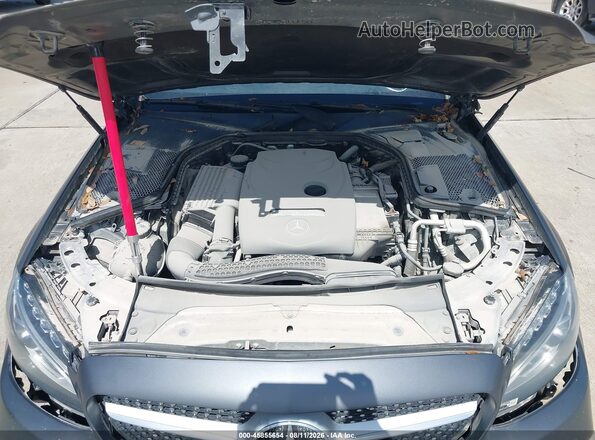 WDDWJ4JB5HF343416 2017 MERCEDES-BENZ C-CLASS Серый Вид сзади