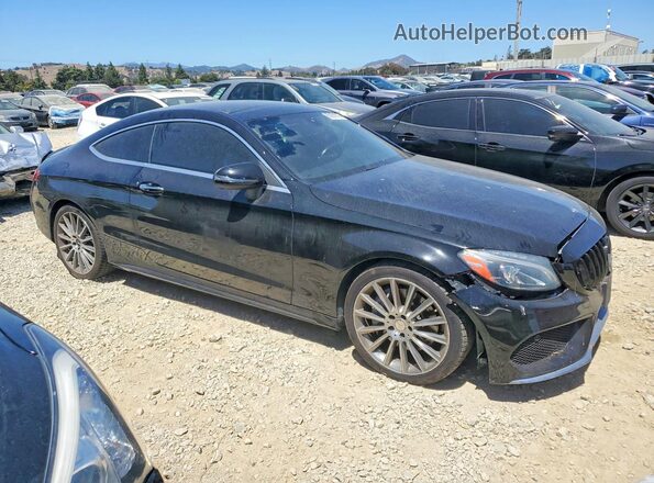 WDDWJ4JB5HF404425 2017 MERCEDES-BENZ C Black Przód prawy
