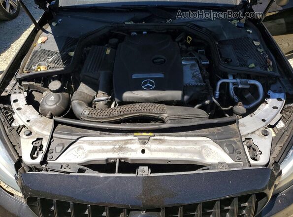 WDDWJ4JB5HF404425 2017 MERCEDES-BENZ C Black Widok wnętrza z tyłu