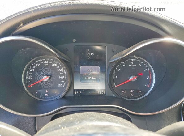 WDDWJ4JB5HF404425 2017 MERCEDES-BENZ C Black Widok zestawu wskaźników