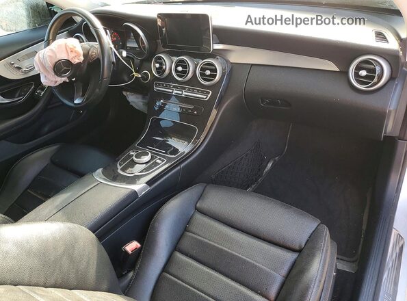 WDDWJ4JB8HF337755 2017 MERCEDES-BENZ C Silver Առջևի վահանակի տեսք