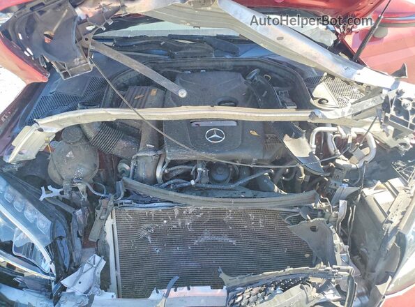 WDDWJ4JB9HF460156 2017 MERCEDES-BENZ C Red Widok wnętrza z tyłu