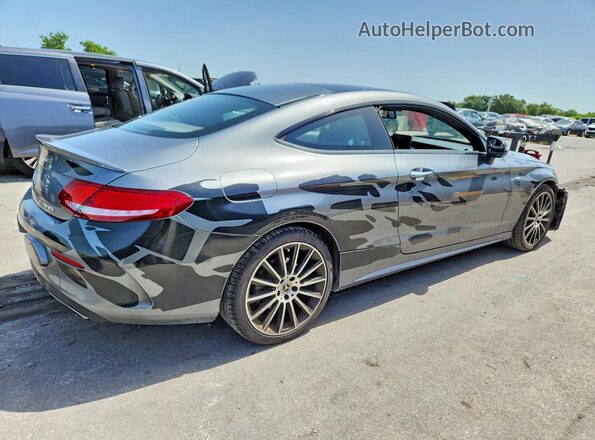 WDDWJ4JBXHF520428 2017 MERCEDES-BENZ C Gray Rear right