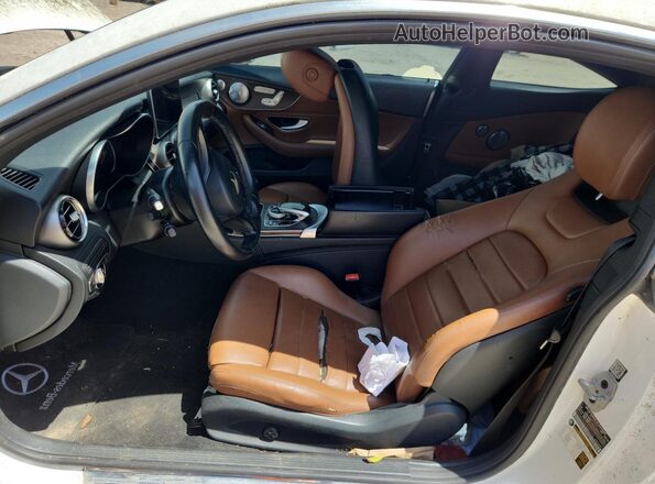 WDDWJ4KB2HF361399 2017 MERCEDES-BENZ C Белый 