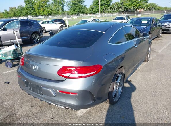 WDDWJ4KB2HF550456 2017 MERCEDES-BENZ C-CLASS Gray უკანა მარჯვენა