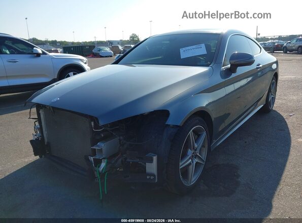 WDDWJ4KB2HF550456 2017 MERCEDES-BENZ C-CLASS Gray 