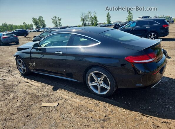 WDDWJ4KB2JF601279 2018 MERCEDES-BENZ C Black Rear left
