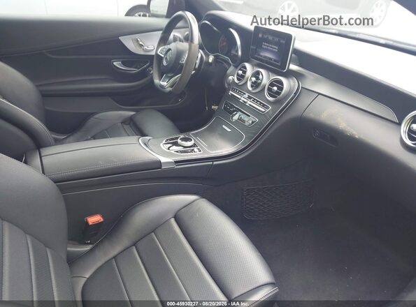 WDDWJ4KB6JF656995 2018 MERCEDES-BENZ C-CLASS Black Սալոնի դիմացի տեսք