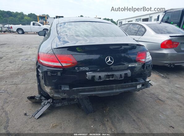 WDDWJ4KB6JF656995 2018 MERCEDES-BENZ C-CLASS Black Դիմացի տեսք