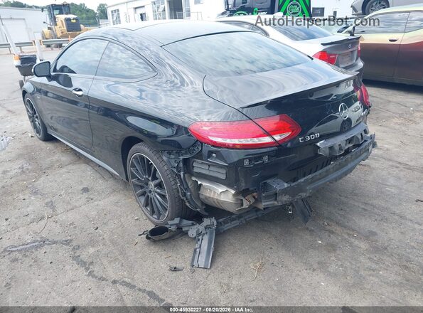 WDDWJ4KB6JF656995 2018 MERCEDES-BENZ C-CLASS Black Հետևի ձախ
