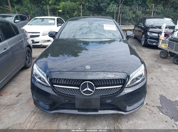 WDDWJ4KB6JF656995 2018 MERCEDES-BENZ C-CLASS Black Սալոնի հետևի տեսք