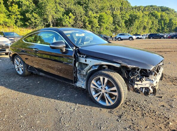 WDDWJ4KB7HF403596 2017 MERCEDES-BENZ C Black Delantero derecho