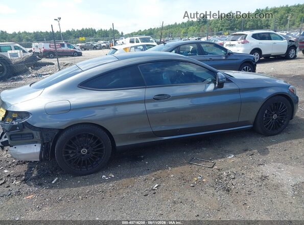 WDDWJ4KB8HF383147 2017 MERCEDES-BENZ C-CLASS Gray Սալոնի հետևի տեսք