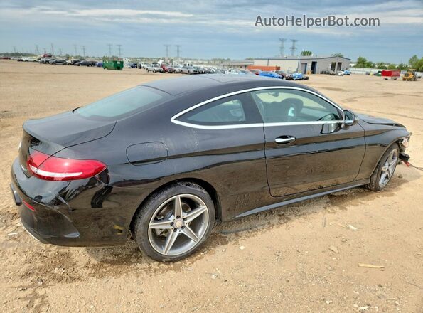 WDDWJ4KB8HF405941 2017 MERCEDES-BENZ C Черный Задняя правая четверть