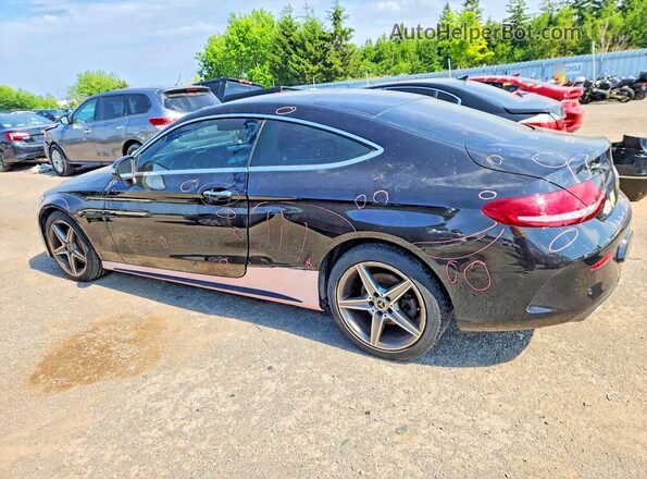 WDDWJ4KB9JF630150 2018 MERCEDES-BENZ C Black Задня ліва чверть