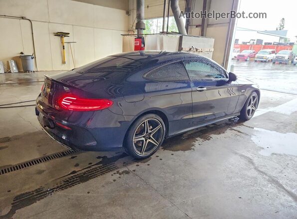WDDWJ6EB0HF502798 2017 MERCEDES-BENZ C Blue Trasero derecho