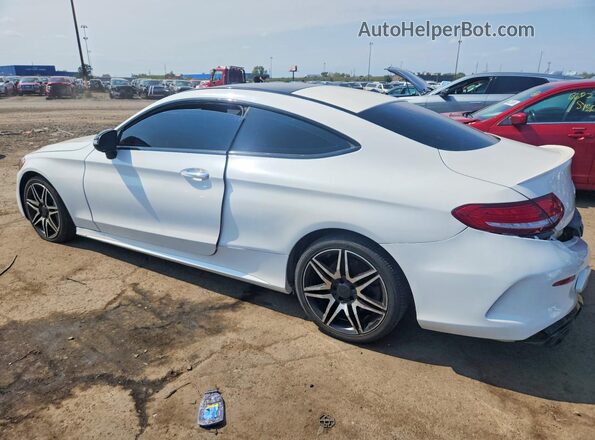 WDDWJ6EB1HF484442 2017 MERCEDES-BENZ C White Tył prawy